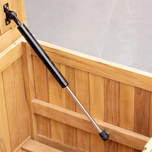 Cambridge-Casual AM-370218T Arie Storage Box, Natural Teak Cambridge Casual