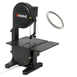 Inland Craft DB-100 Tabletop Band Saw Machine | Wet Saw Glass Stone Plastic Coral | Includes Diamond Band Saw Blade Inland Craft
