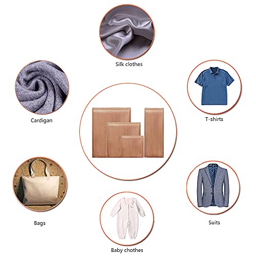 8 Pack Heat Press Pillow Mat Kits - 4 Size Teflon Heat Pressing Transfer Pillows,2 Pieces Teflon Paper Sheets and 2 Heat Resistant Tape for Heat VCHOMY