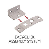 Design House Brookings Unassembled Shaker Wall Kitchen Cabinet, 30x12x12, White Design House