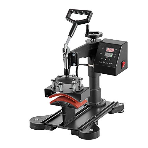 SHZOND Heat Press 8 in 1 Heat Transfer Machine, 15x15 Inch Swing Away Transfer Sublimation Heat Press Machine for T Shirts, Hats, Mugs and Plates (8 SHZOND