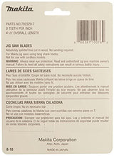 Makita 792529-7 Jig Saw Blade #B-10 5-Pack , Black - WoodArtSupply