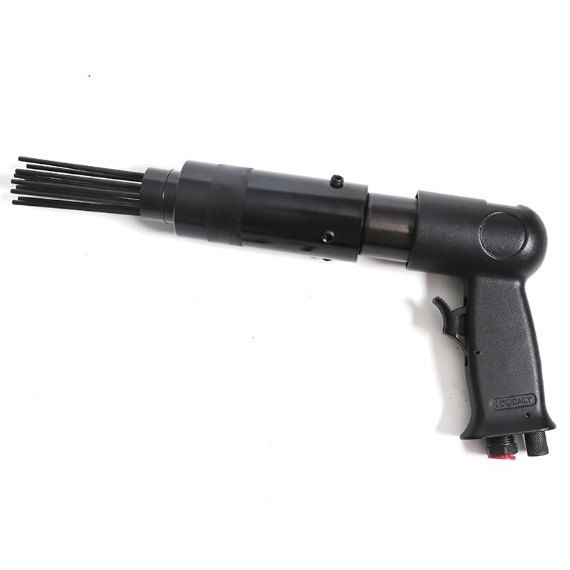 Pneumatic Needle Scaler 19 Needles and Air Hammer Pistol 4 Chisels 2 in 1 POWER AERO NOVIA