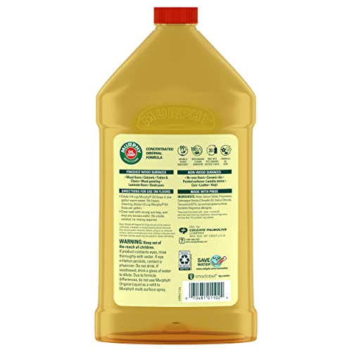 Murphy Oil Soap Wood Cleaner, 32 Fluid ounce (Pack of 3) Murphy