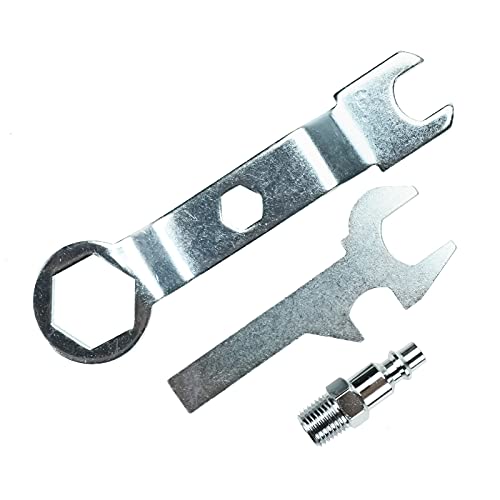 BTSHUB 1/4" Hydraulic Air Rivet Gun, Pneumatic Hydraulic Rivet Tool, Suitable for Dia 4mm - 6.4mm (0.16-0.25 in) Rivet BTSHUB