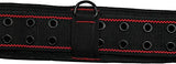 MELOTOUGH Padded Tool Belt with D ring for men construction Strong Durable Double Metal Roller Buckle,adjustable waist 33'-47 'thick confortable foam MELOTOUGH