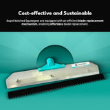 DUPOL - Epoxy Floor Squeegees - Notched Squeegee 16” are Used to Apply Heavy coatings Such as epoxy, Urethane, Cement Self-Leveling. The Best DUPOL