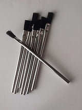 Pro Grade - Acid Brushes - 144 Count 3/8" Boar Hair Acid Flux Brushes Pro Grade