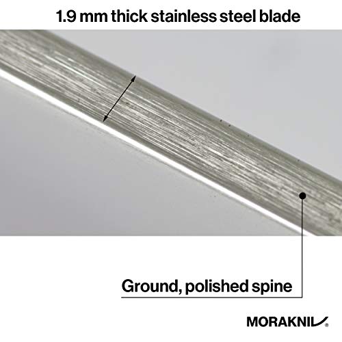 Morakniv Classic No. 3 Carbon Steel Craft Knife for Wood Carving and Crafting With Sheath, 5.3 Inch Morakniv