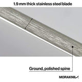 Morakniv Classic No. 3 Carbon Steel Craft Knife for Wood Carving and Crafting With Sheath, 5.3 Inch Morakniv