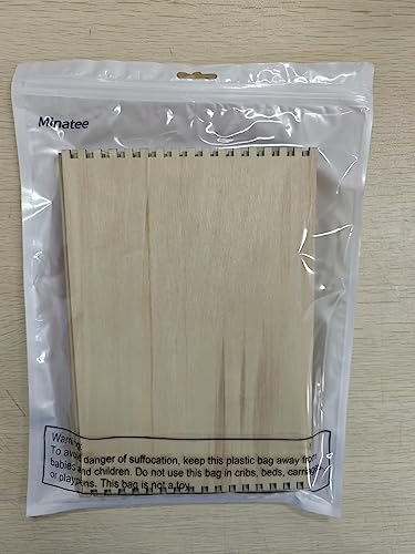 Beginners Wooden Loom Notched Weaving Loom Basket Weaving Loom Tools Accessories for Kids Adult Art Craft Activity Jewelry Motor Skills Crochet Minatee