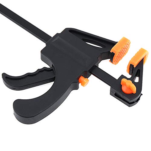 【The Best Deal】OriGlam F-Clamp Heavy Duty Clamp Set, 4 inch Quick Grip Woodworking Bar Clamp Clip Wood Carpenter Tool