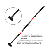 9 Pcs Vacuum Attachments Fit for Shop Vac Accessories 1 1/4" - 3 Pcs Vacuum Extension Wand, 1 1/4 inch (32 mm) & 1 3/8 inch (35 mm) Vacuum Hose GIB cleaningtool