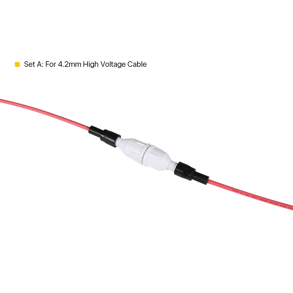 Cloudray High Voltage Cable Adapter Connector A for D4.2mm Connecting CO2 Power Supply and CO2 Laser Tube Cloudray