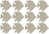Creative Hobbies® 3.5 Inch Unfinished Wooden Shapes - Ready to Paint or Decorate Fish Shape | 12 Pack Creative Hobbies