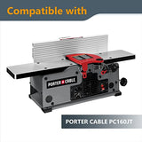 POWERTEC 6 Inch Jointer Blades for Porter Cable PC160JT Jointer, Replacement for PC37072 Jointer Knives, Set of 2 (148015) POWERTEC