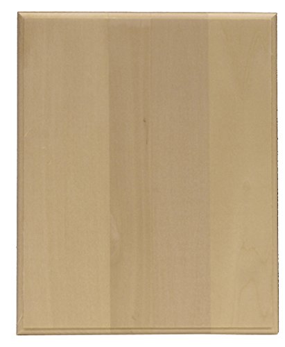 Walnut Hollow 1828 Basswood Rectangle Plaque, 8 x 10 x 0.75 for Woodburning, Painting and Chip Carving - WoodArtSupply