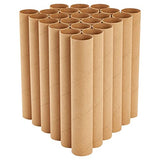 Bright Creations 24 Pack Brown Cardboard Tubes for Crafts, Empty Paper Towel Rolls for DIY Projects, Classrooms (1.7x10 in) Bright Creations