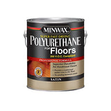 Minwax Super Fast Drying Polyurethane Protective Wood Finish, 350 VOC, Clear Satin, Gallon Minwax