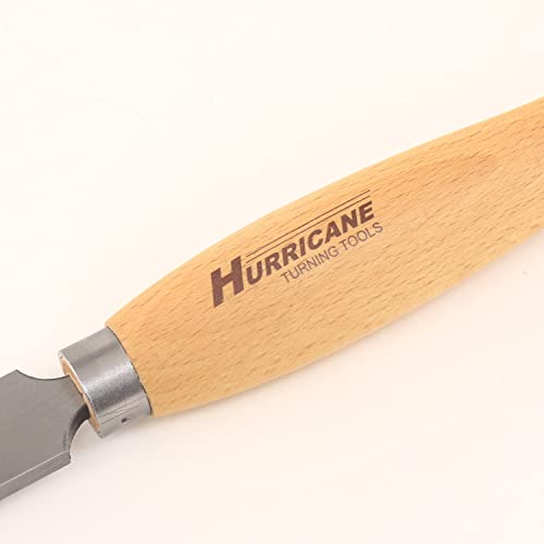 Hurricane Turning Tools, HTT-262W, M2 HSS, 1" Round Nose Scraper for Woodturning - WoodArtSupply