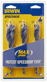 IRWIN Drill Bit Set for Wood, 3-Piece (3041003) IRWIN