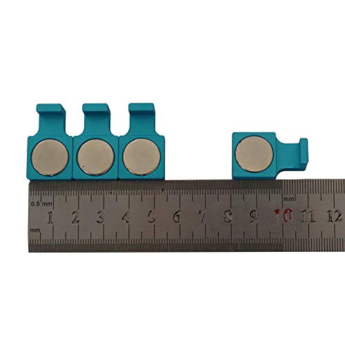 XYC Upgraded Strong Big Magnetic Parallel Keepers,Holders. Vise,CNC,Kurt,Machinist Tools(Stronger Magnetic Blue) XYC