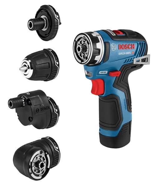 BOSCH GXL12V-270B22 12V Max 2-Tool Combo Kit with Chameleon Drill/Driver Featuring 5-In-1 Flexiclick® System and Starlock® Oscillating Multi-Tool - WoodArtSupply