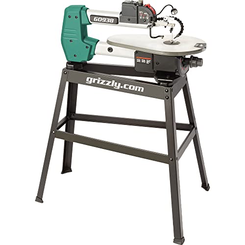 Grizzly Industrial G0938 18" Scroll Saw With Stand - WoodArtSupply