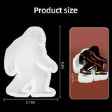 Christmas Molds Silicone Epoxy Resin Molds, Gorilla King Kong Silicone Molds, Resin Keychain Molds, Car Decoration, Christmas Ornament Molds, Epoxy RADESCOO