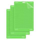 Welebar 8.5x12 Inch Cutting Mats for Cricut Joy Xtra, 3 Pack Standard Adhesive Non-Slip Cut Mat for Sewing Quilting Crafts Welebar