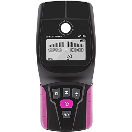 Wall Scanner, Handheld Digital Professional Multifunctional Stud Detector, Live Wire Cable PVC Water Pipe Metal Finder, Suitable for Detecting Metal, GOVRN