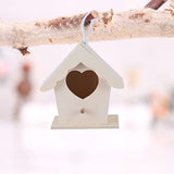 COHEALI 5 Pcs Ornament Kits for Kids Bird House Birdhouses for Outdoors Hanging Birdhouse Kit Garden Desktop Mini Birdhouse DIY Unfinished Birds COHEALI