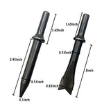 GreatBba 9 Piece Pneumatic Chisel Air Hammer Punch Chipping Bits Set GreatBba