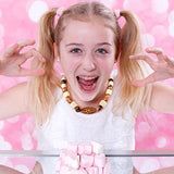 Craftdady 400pcs Natural Unfinished Cube Wood Beads Large Hole Blank Unpainted Square Wooden Loose Beads 10-16mm for Necklace Bracelet DIY Jewelry Craftdady