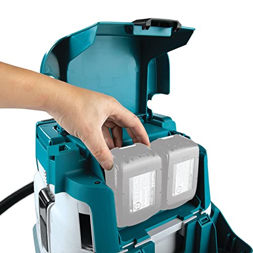 Makita XCV21ZX 36V (18V X2) LXT® Brushless 2.1 Gallon HEPA Filter Dry Dust Extractor, Tool Only - WoodArtSupply