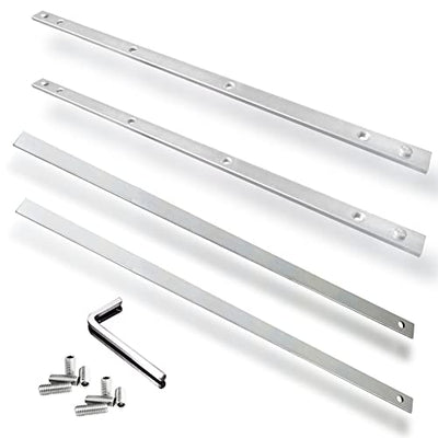 Guide Rail Connector Set P-20177 for Makita Track Saw Long Cuts， Also Compatible with Festool, Fit for DeWalt in Integrated Guide Rail T-Slots for