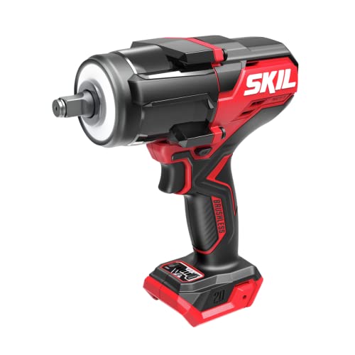 SKIL PWR CORE 20™ Brushless 20V 1/2 In. Mid-Torque Impact Wrench, Tool Only- IW5761B-00 - WoodArtSupply