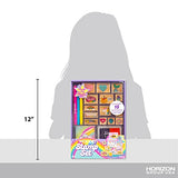 Just My Style Wood Stamp Set by Horizon Group USA, 15 Wooden Stamps, Scrapbooking Sheets, Colorful Markers, Stationery Set, 2-Tone Stamp Pad Just My Style