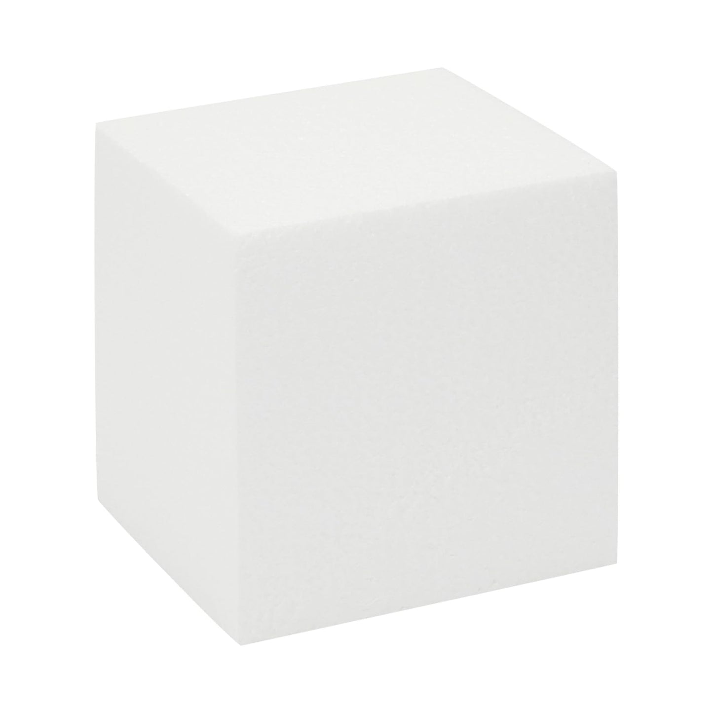Juvale 6 Pack Foam Cube Squares for Crafts - Polystyrene Blocks for DIY, Floral Arrangements, Arts Supplies (4 x 4 x 4 in, White)
