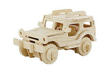 3D Puzzle Wooden Model Toy Kit Vehicle Bulid Car 38-Pieces PONTE COLLECTION