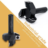 CNC Spoilboard Surfacing Router Bit, 1/2" Shank 2" Cutting Diameter, Insert Carbide Slab Flattening Router Bit Planing Bit Wood Planer Bit by BINSTAK BINSTAK