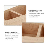 TOYANDONA Wooden Boat Unfinished Wood Boat Canoe Craft Toy Boat Model for Kids Gift Home Office Decoration DIY Project Painting Art TOYANDONA