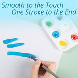 HTVRONT Paint Brushes for Acrylic Painting 24 PCS - Acrylic Paint Brushes with Canvas Brush Case - Paint Brushes for Acrylic/Oil/Watercolor HTVRONT