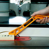 POWERTEC 71510 Deluxe Straight Handle & Long Push Block, L & Magnetic Push Stick Set for Router Tables, Band Saws & Jointers, Dual Ergonomic Handles POWERTEC