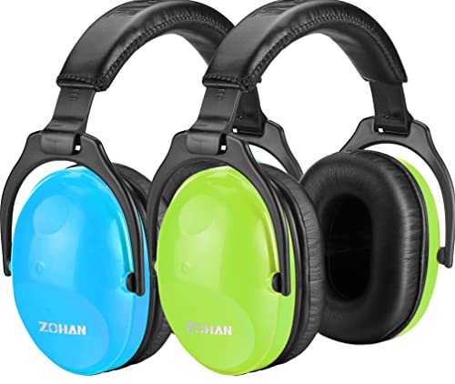 ZOHAN Kids Ear Protection 2 Pack,Kids Noise Canceling Headphone for Concerts, Monster Truck, Fireworks - WoodArtSupply