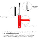 CJRSLRB 60Pcs Replacement Cutting Blades for Cricut Explore Air 2 /Air 3/Maker/Maker 3/Expression, 45 Degree Standard Fine Point Blade for Most Vinyl CJRSLRB