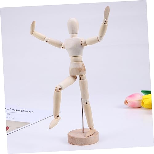 Vaguelly 9 Pcs 3D Desktop Wooden Art Supplies Vaguelly