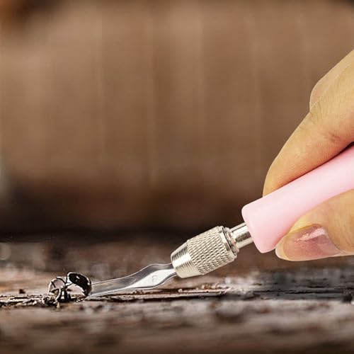 Linocut Carving Kit Tools Linoleum Cutter Assortment for Block Printing for DIY Sculpture Carpenter Experts & Beginners 6 Blades Universal Size Red USEAMIE