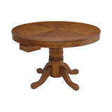 Coaster Home Furnishings Turk 3-in-1 Round Pedestal Game Table Tobacco Coaster Home Furnishings