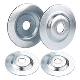 Motcoda OD3-1/10'' x ID 5/8'' 1 Set &OD2-1/10'' x ID 1/2'' 1 Set Bench Grinder Arbor Washer/Flange for Grinding polishing Wire Wheel Buffing Motcoda